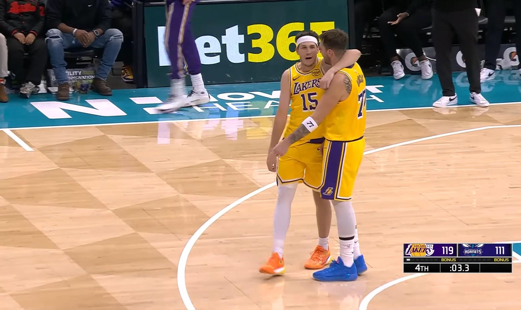 Luka Doncic et Austin Reaves