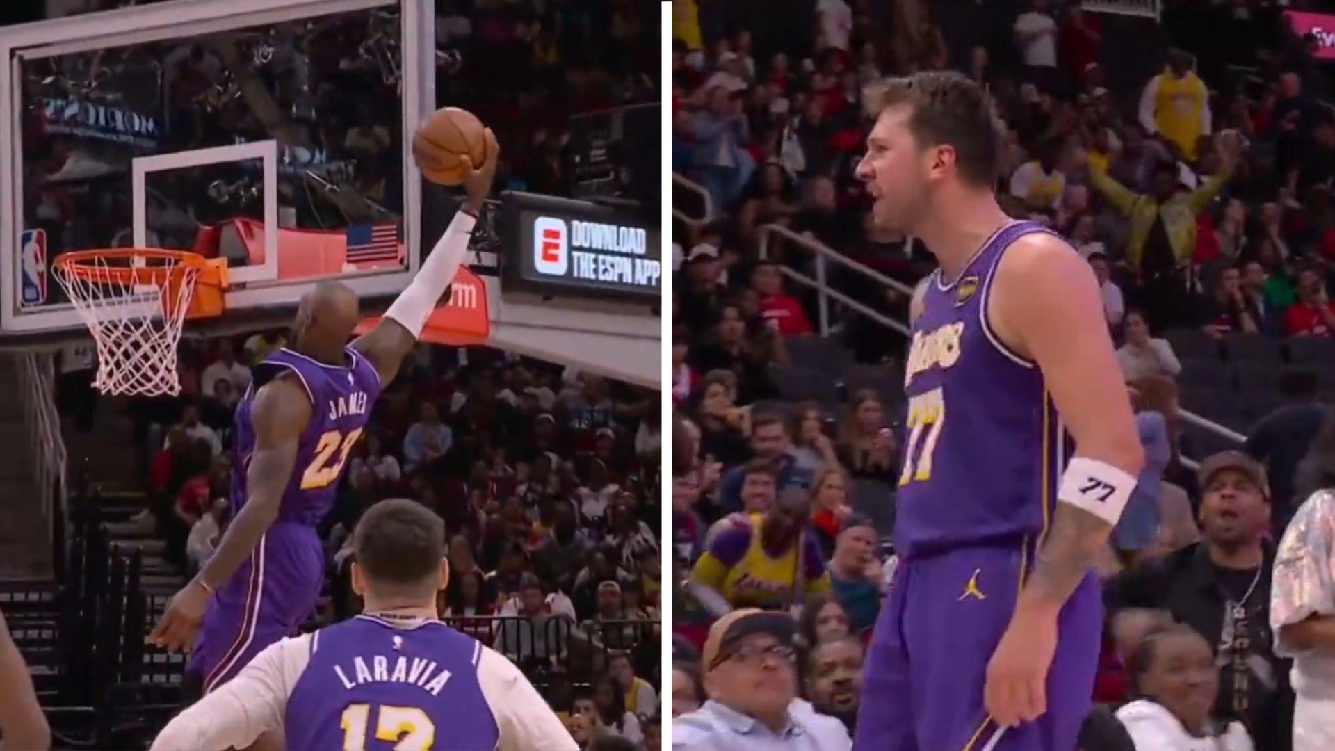 LeBron James Luka Doncic