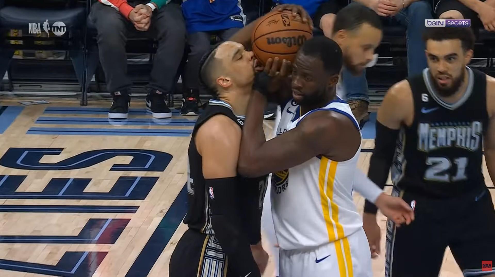 dillon brooks draymond green warriors suns