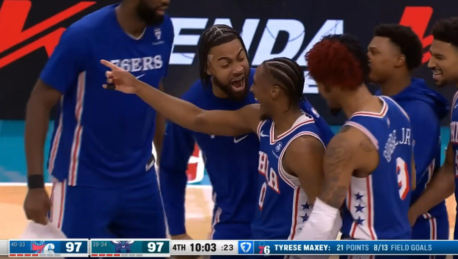 Tyrese Maxey TrashTalk Award