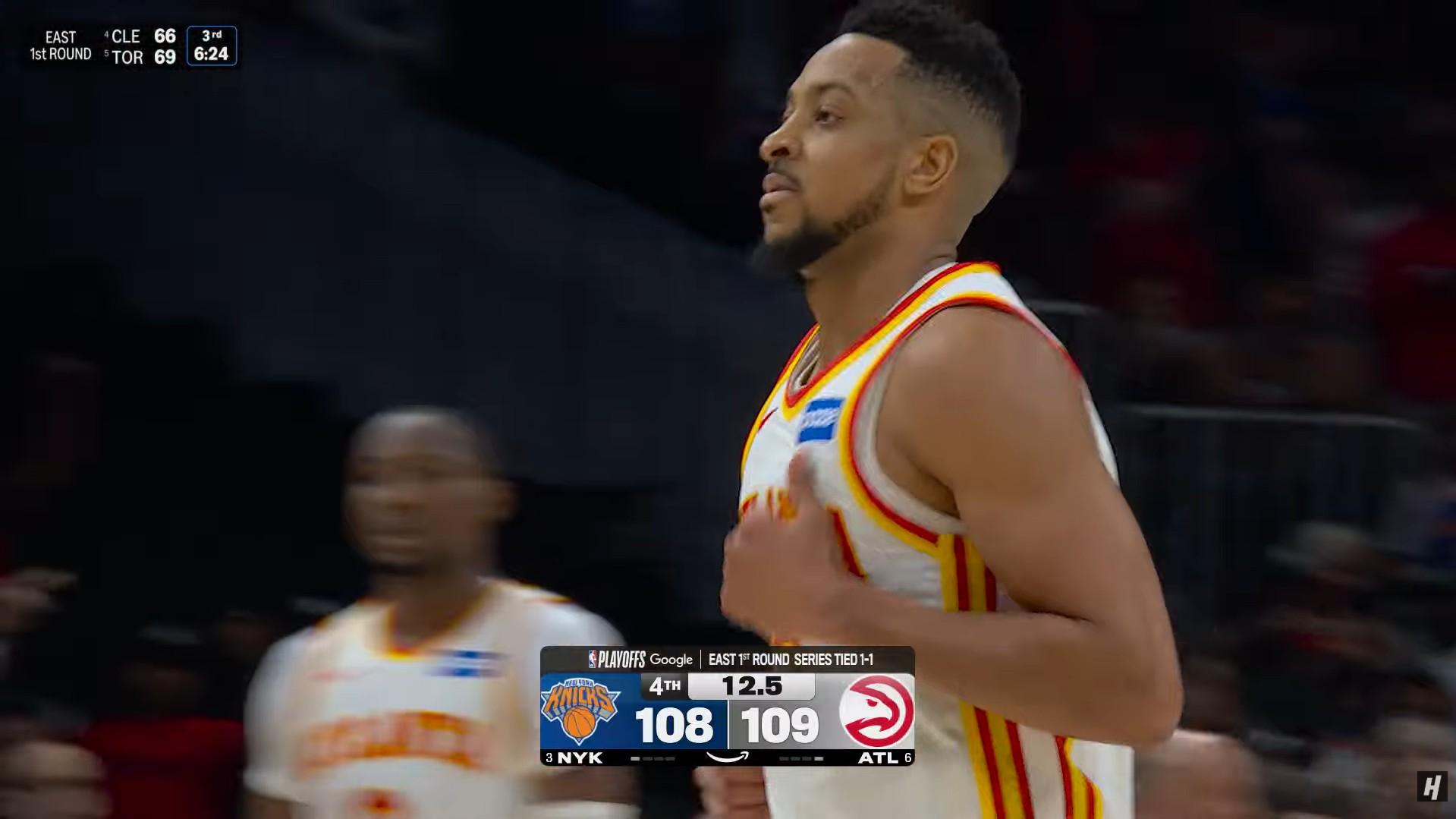 cj mccollum hawks knicks