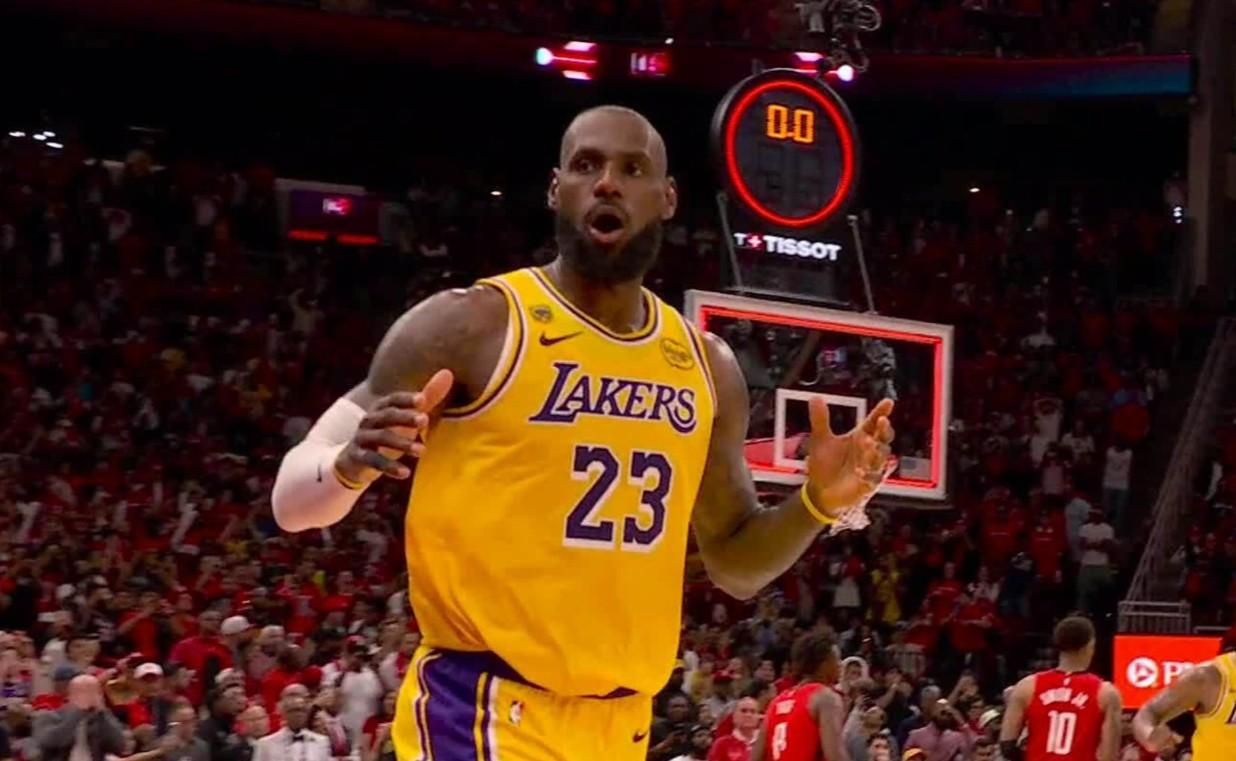 Lebron James lakers rockets