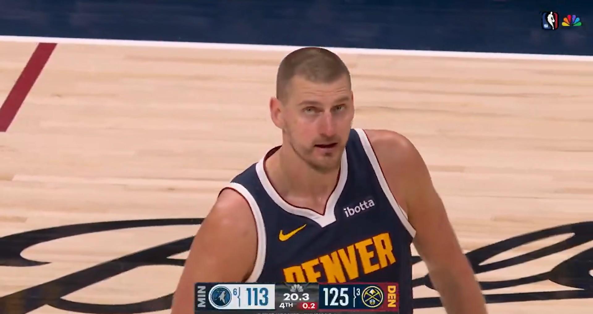 jokic wolves nuggets