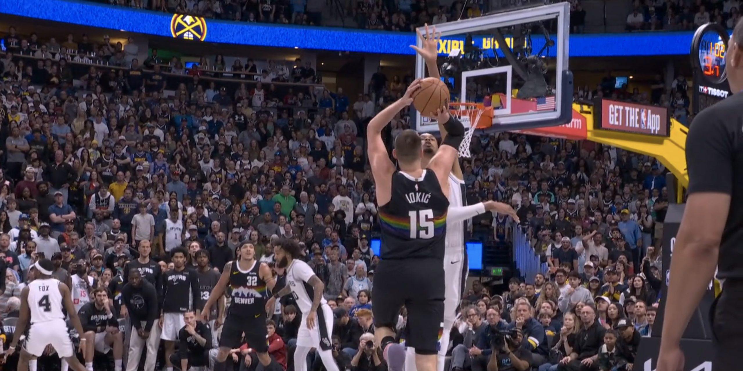 Nikola Jokic Spurs Nuggets