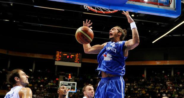 Joakim Noah en Bleus