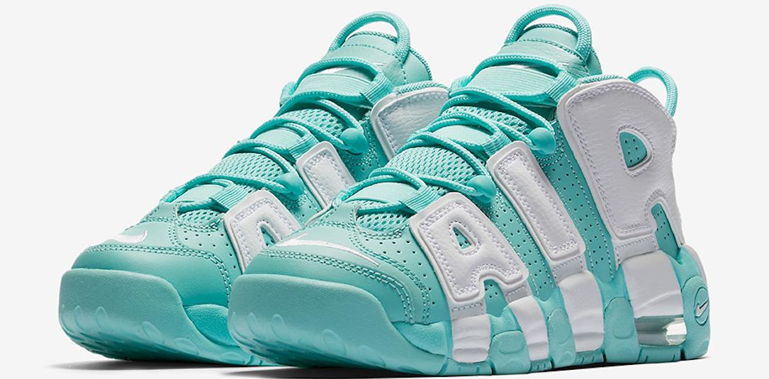 Nike Air More uptempo Island Green