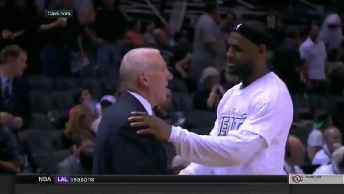 Gregg Popovich LeBron James