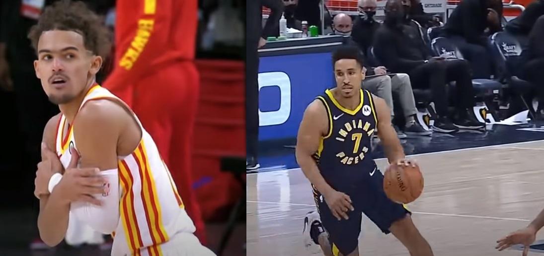 Trae Young Malcolm Brogdon pari nba sunday