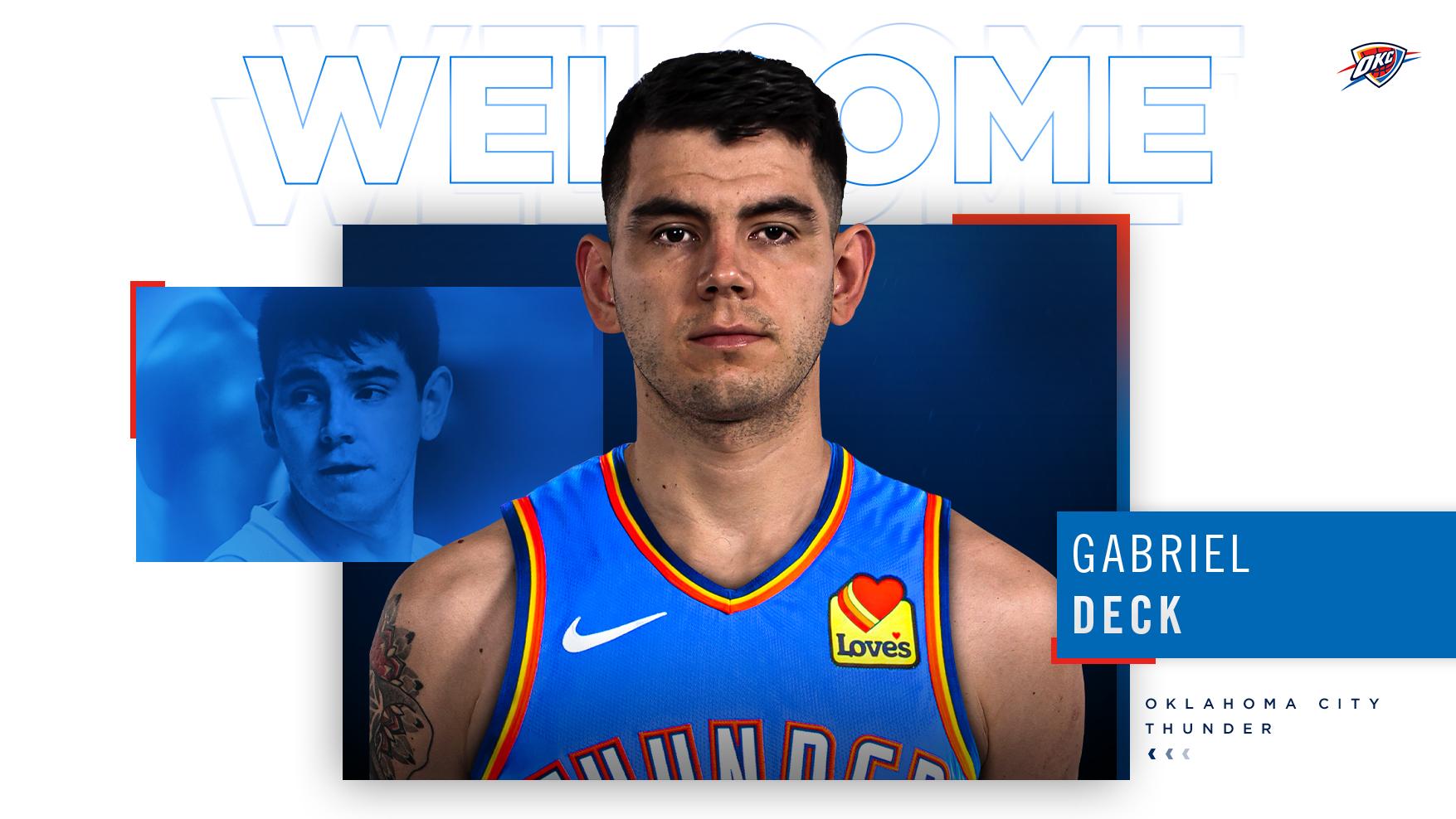 Gabriel Deck Oklahoma City Thunder 13 avril 2021