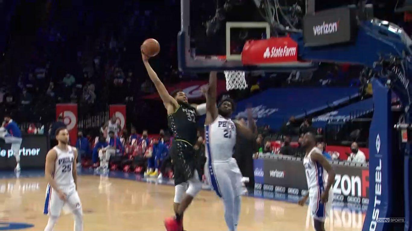 Karl Anthony Towns Top 10 4 avril 2021 pari