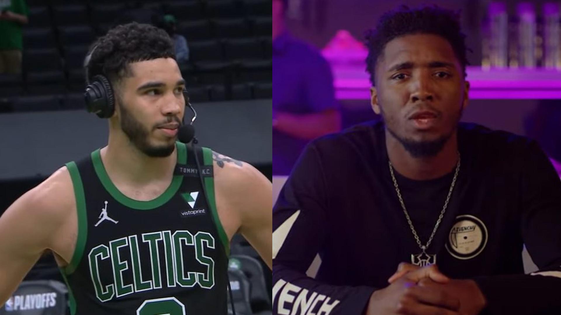 Jayson Tatum Donovan Mitchell 16 juin 2021
