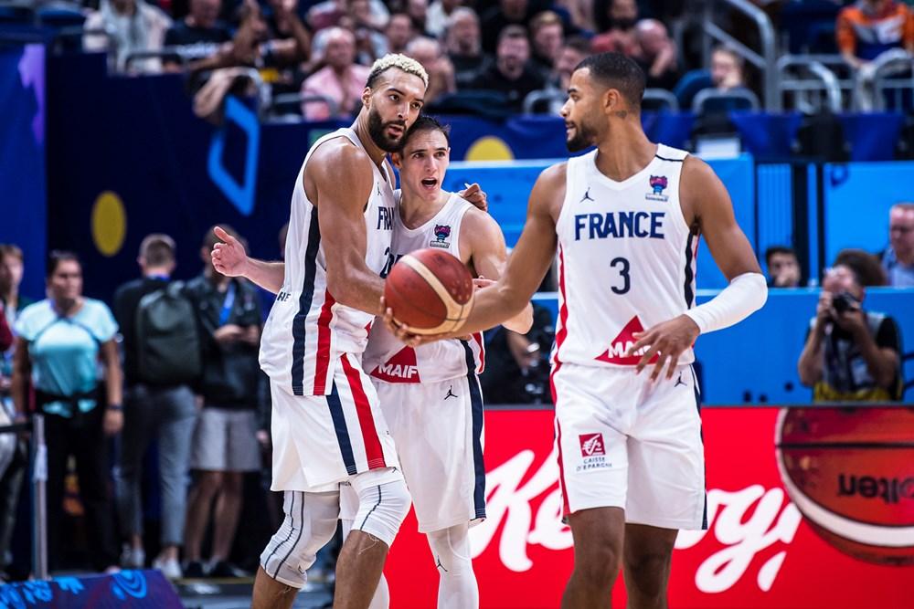 L’Équipe de France Gobert Luwawu Tarpey 14 septembre 2022
