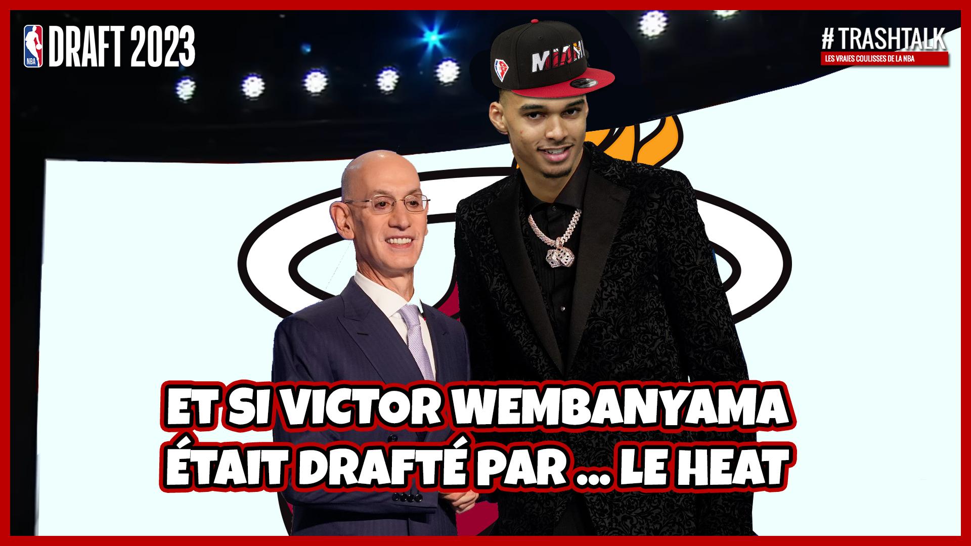 Couverture destination NBA Victor Wembanyama Heat 2 novembre 2022