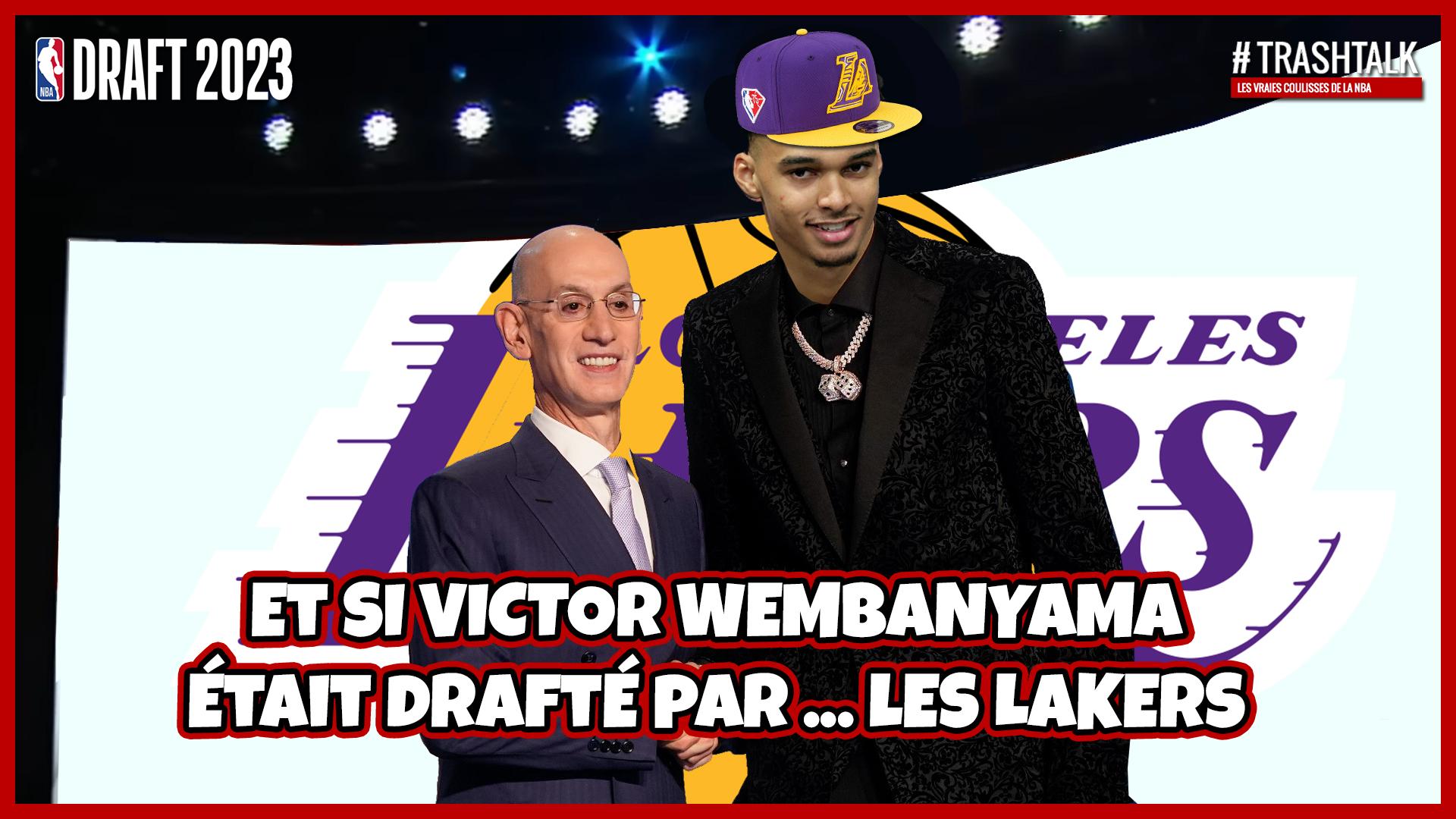 Couverture destination NBA Victor Wembanyama Lakers 2 novembre 2022