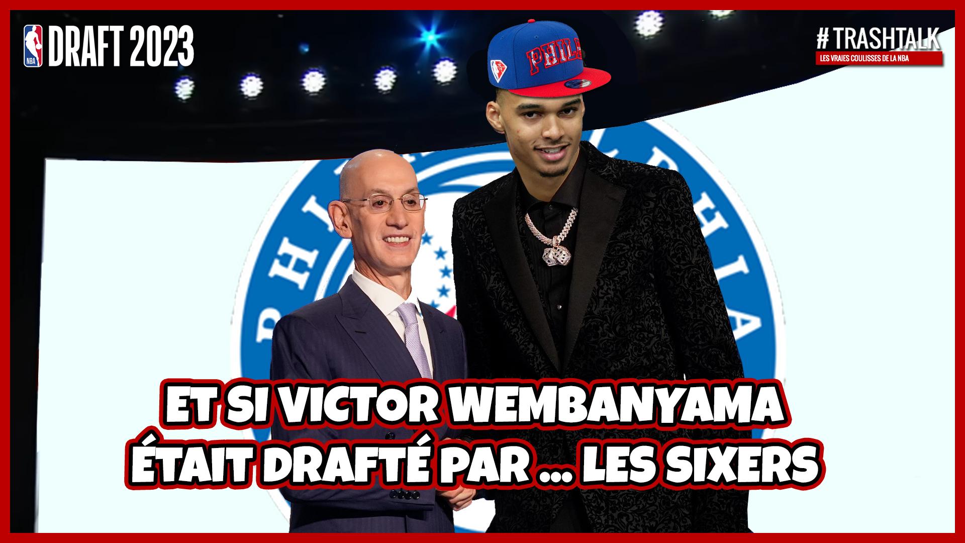 Couverture destination NBA Victor Wembanyama Sixers 2 novembre 2022
