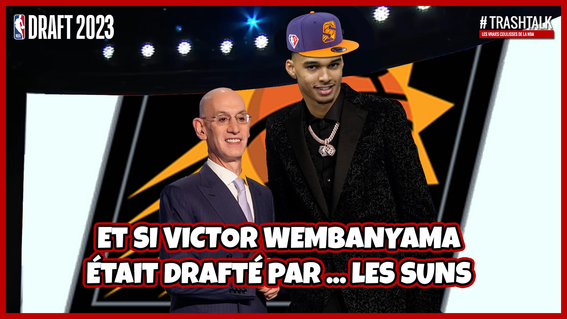 Couverture destination NBA Victor Wembanyama Suns 2 novembre 2022