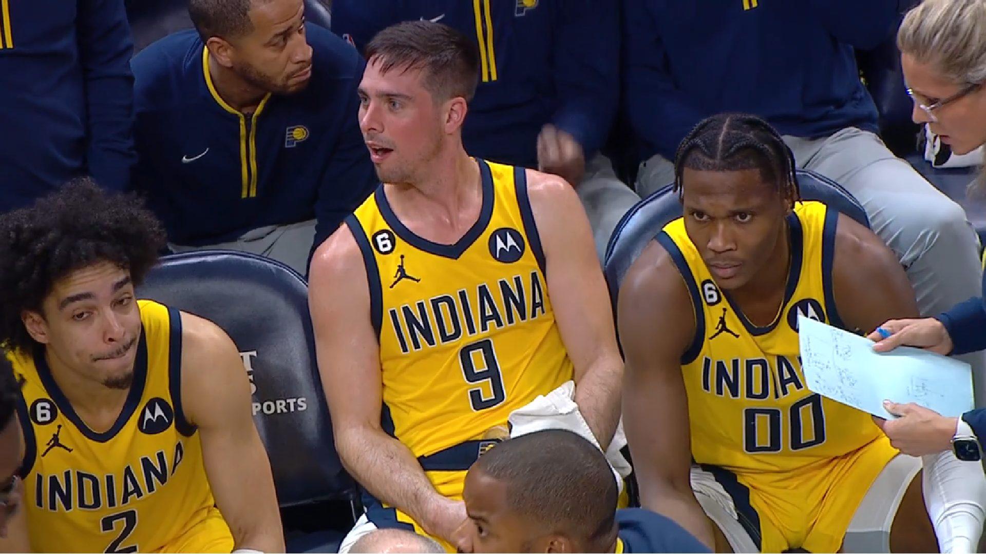 Course aux Playoffs T.J. McConnell Pacers 1 avril 2023