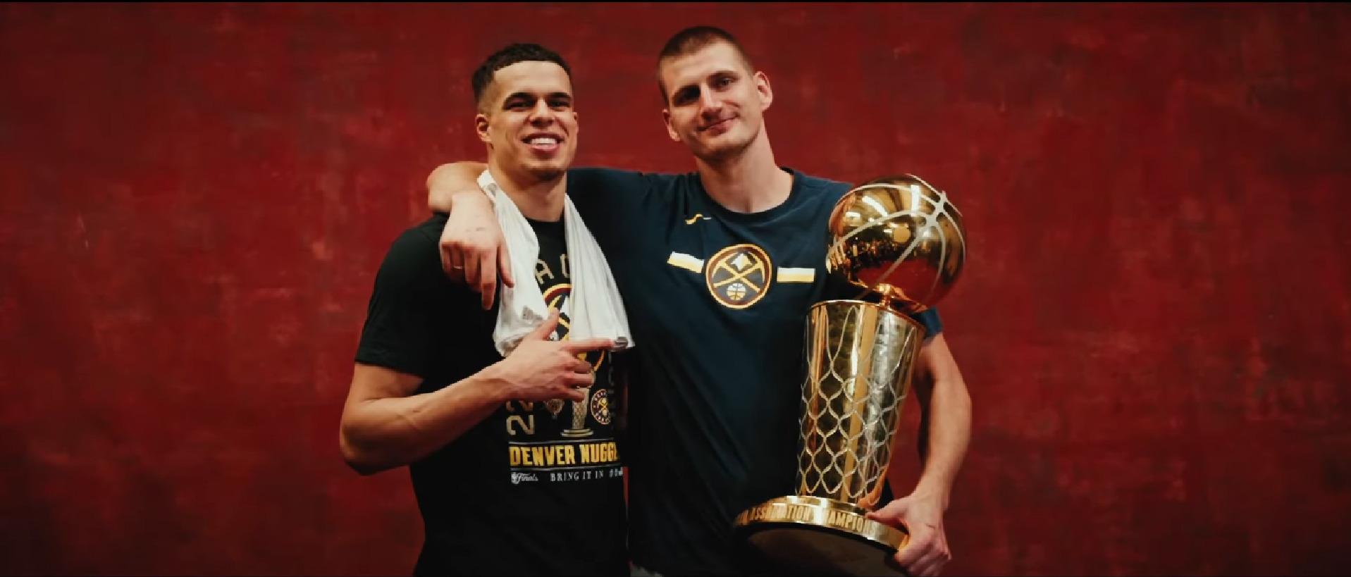 Michael Porter Jr Nikola Jokic Nuggets 15 juin 2023