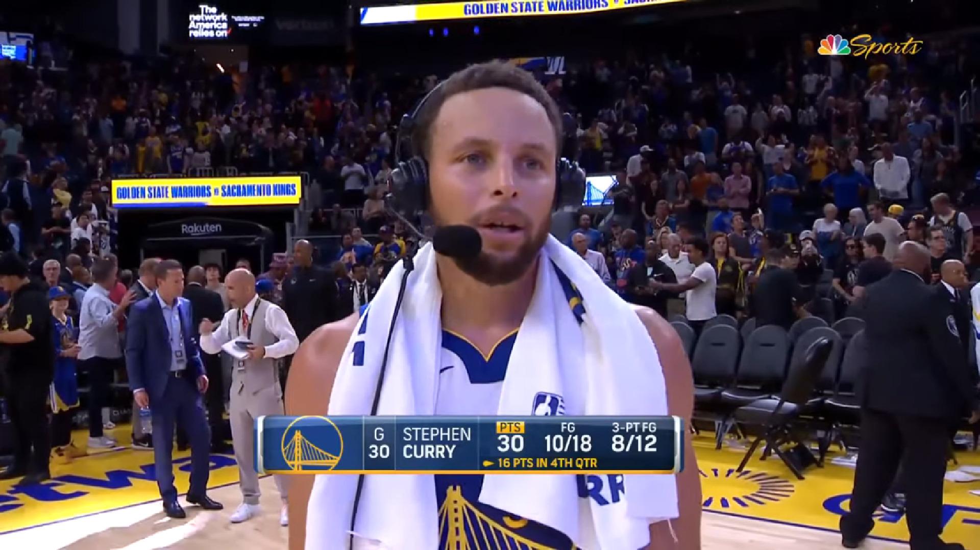 Stephen Curry Golden State Warriors 19 octobre 2023