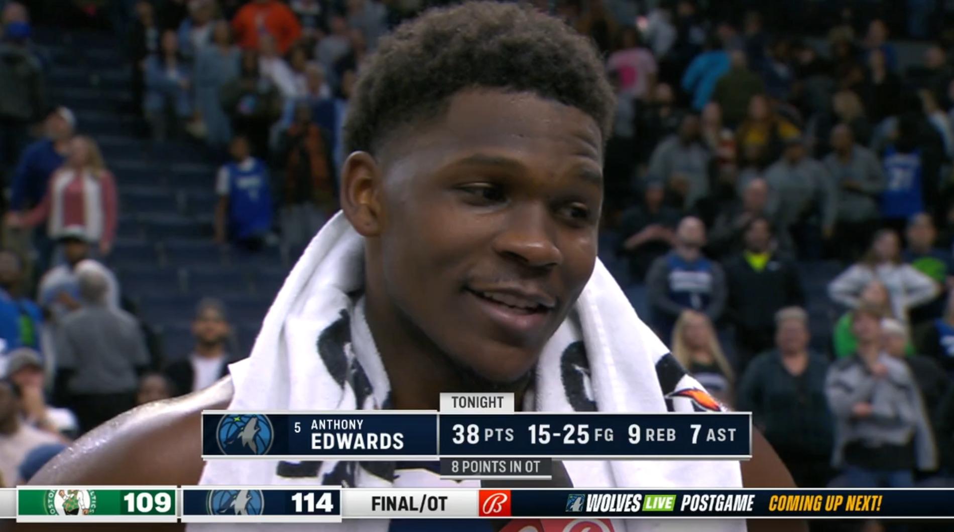 Anthony Edwards 7 novembre 2023