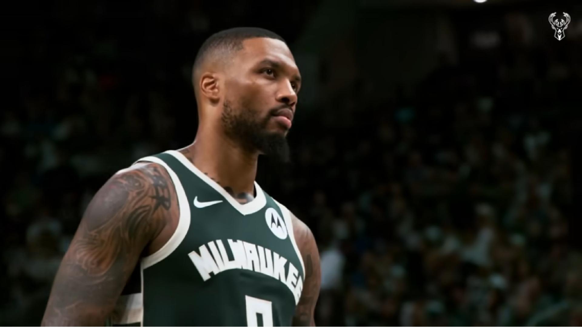 Damian Lillard Milwaukee Bucks 15 novembre 2023