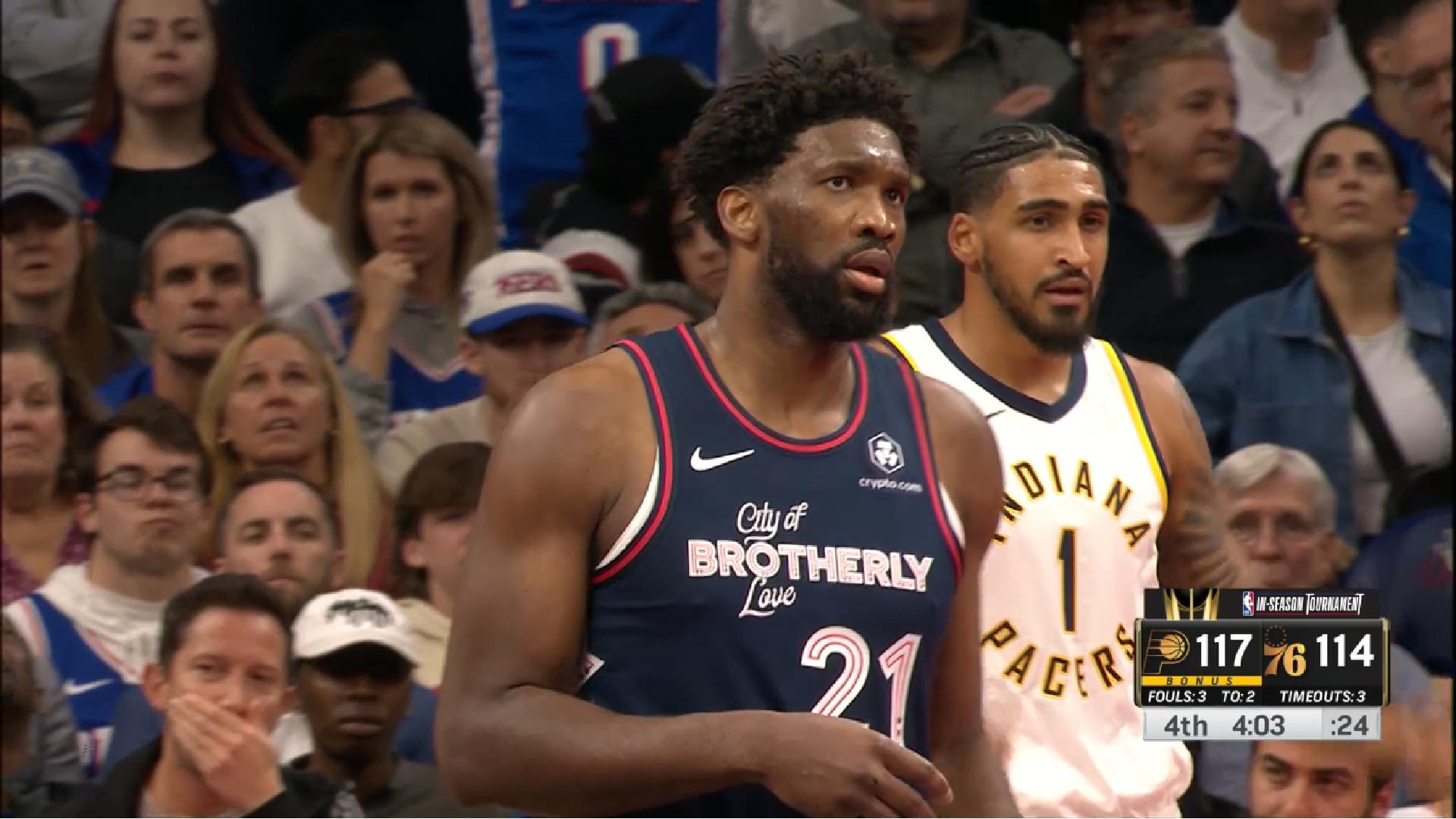 Joel Embiid Sixers Résumé de la nuit 15 novembre 2023