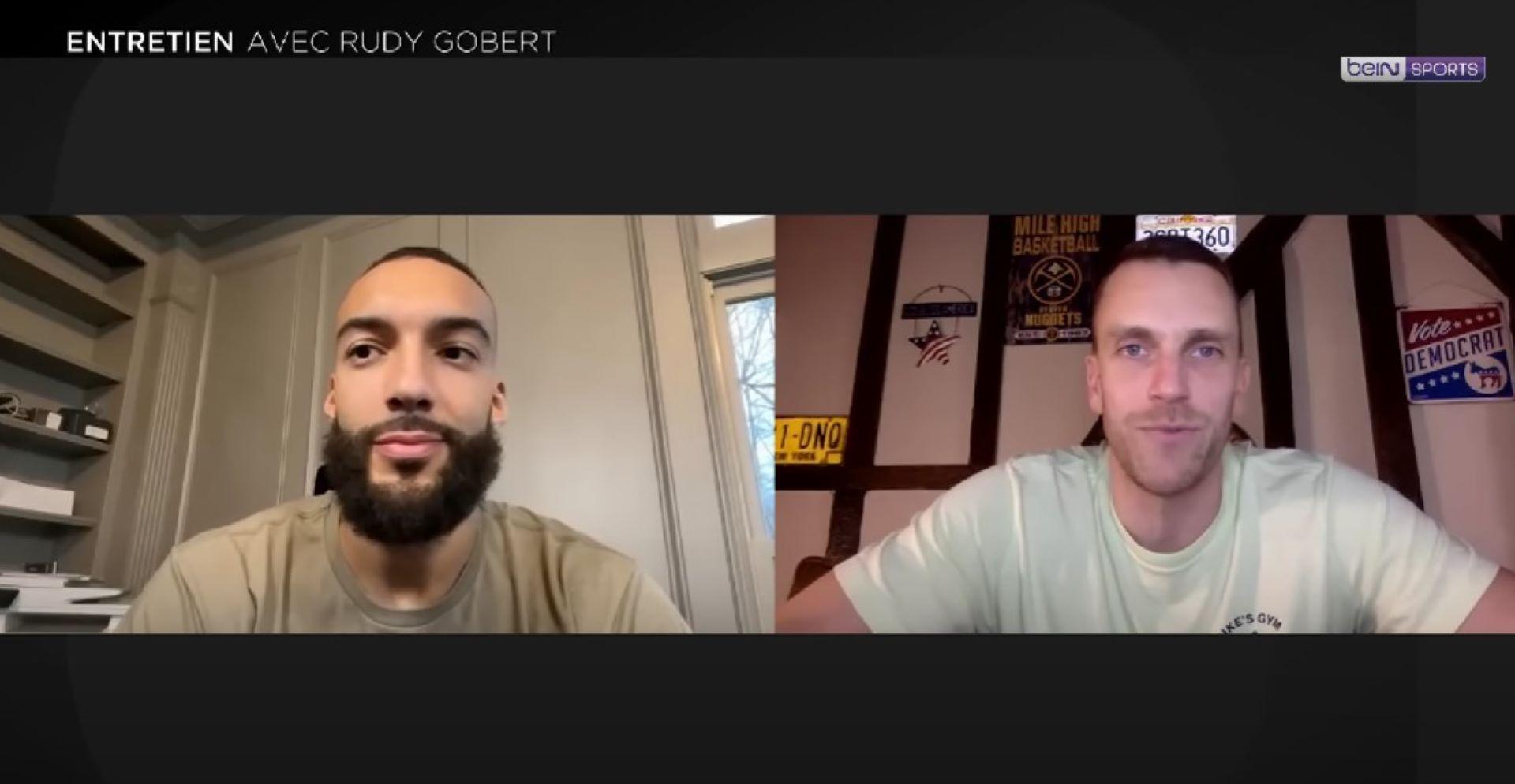 Rudy Gobert et Rémi Reverchon 18 décembre 2023