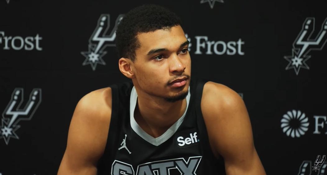 Victor Wembanyama interview 12 décembre 2023