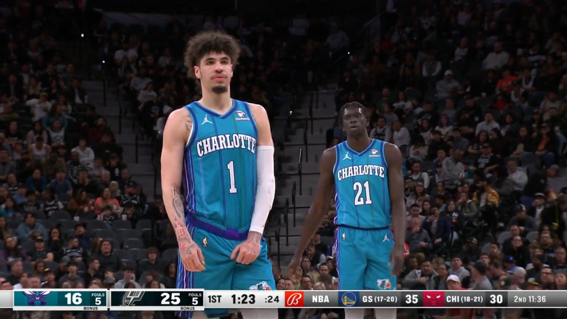 LaMelo Ball Charlotte Hornets 13 janvier 2024