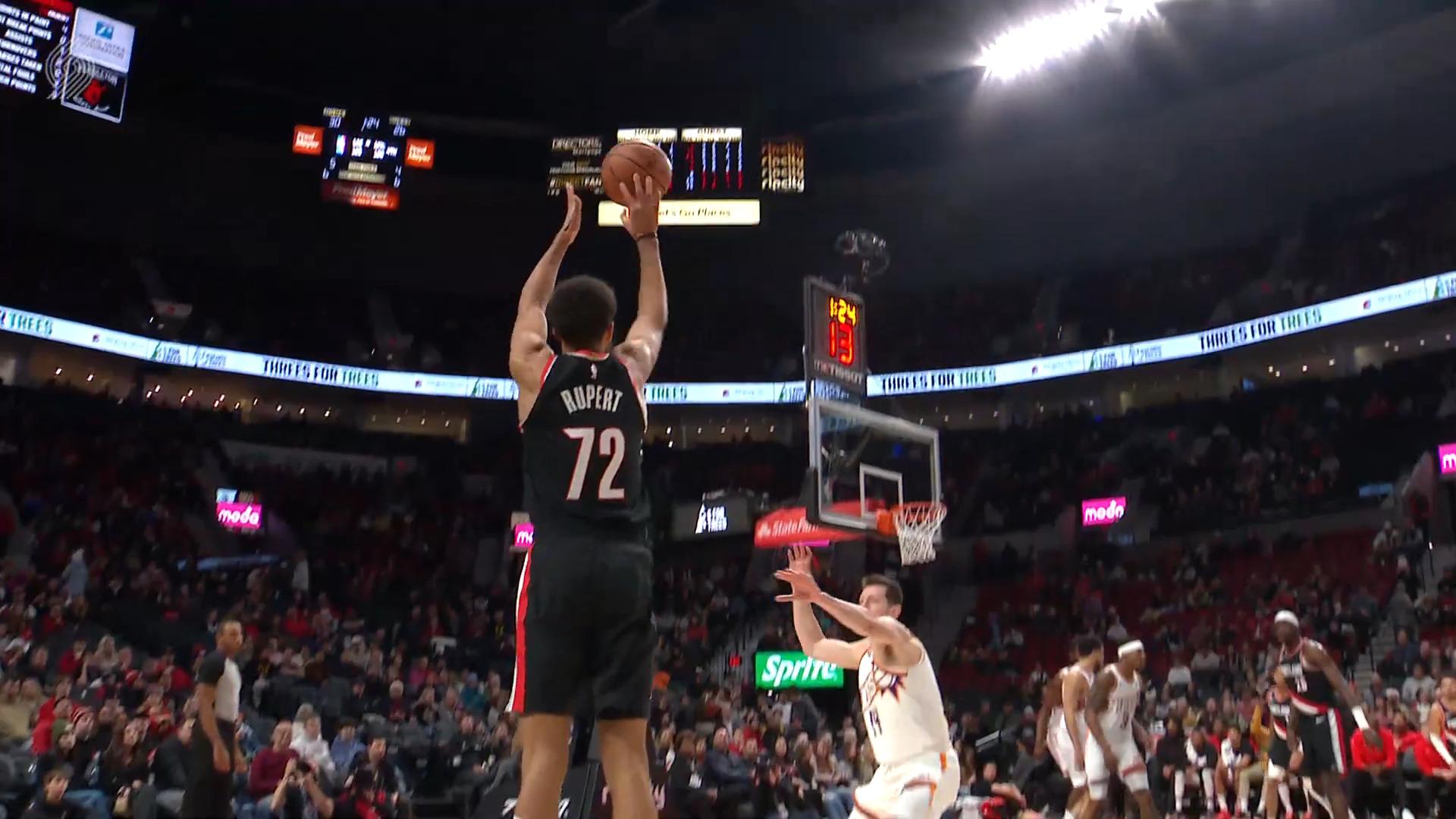 Rayan Rupert Portland Trail Blazers 15 janvier 2024