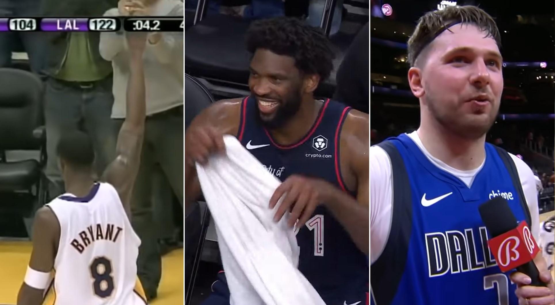 kobe bryant joel embiid luka doncic