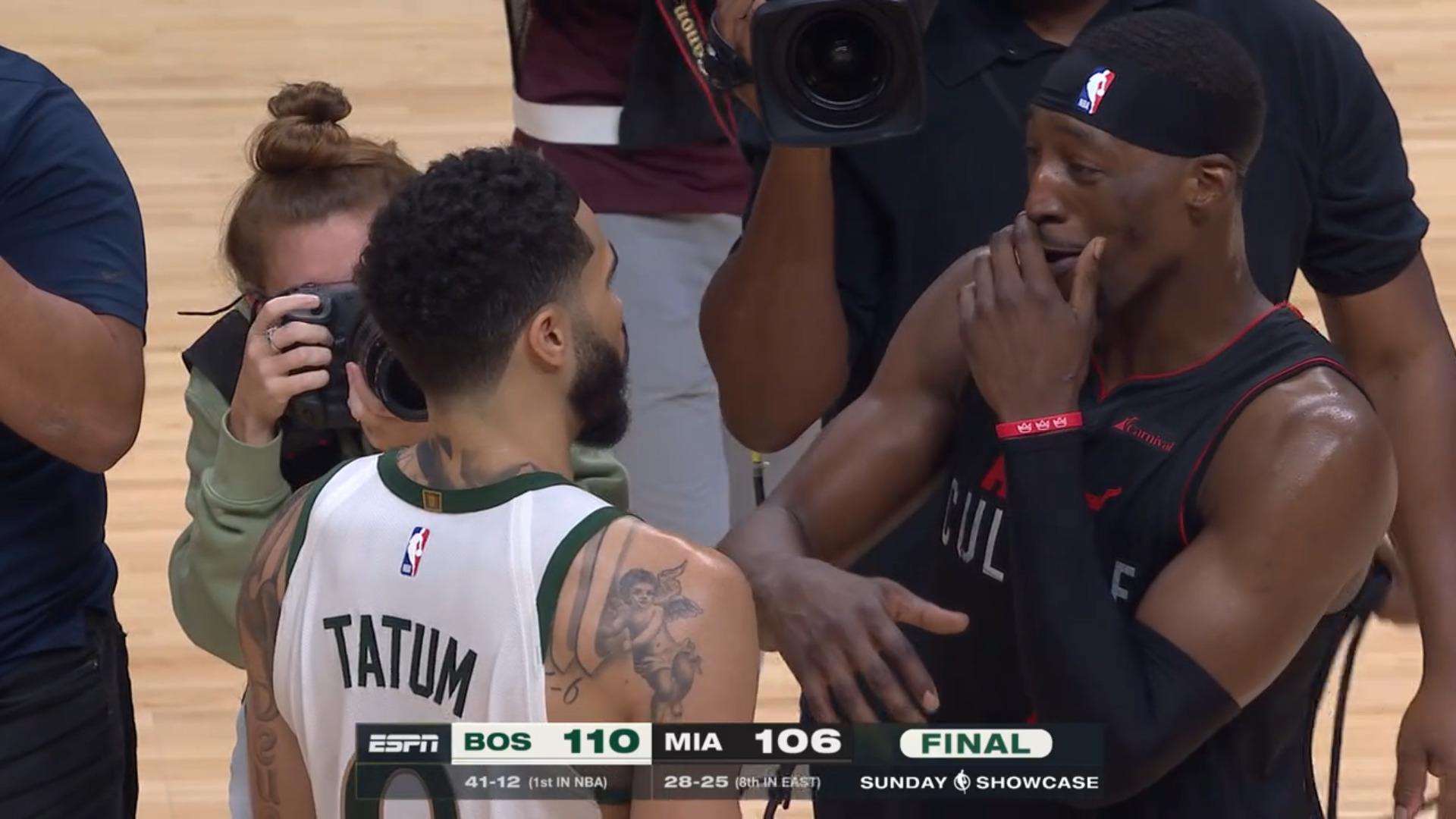 Jayson Tatum Boston Celtics Bam Adebayo Miami Heat 11 février 2024