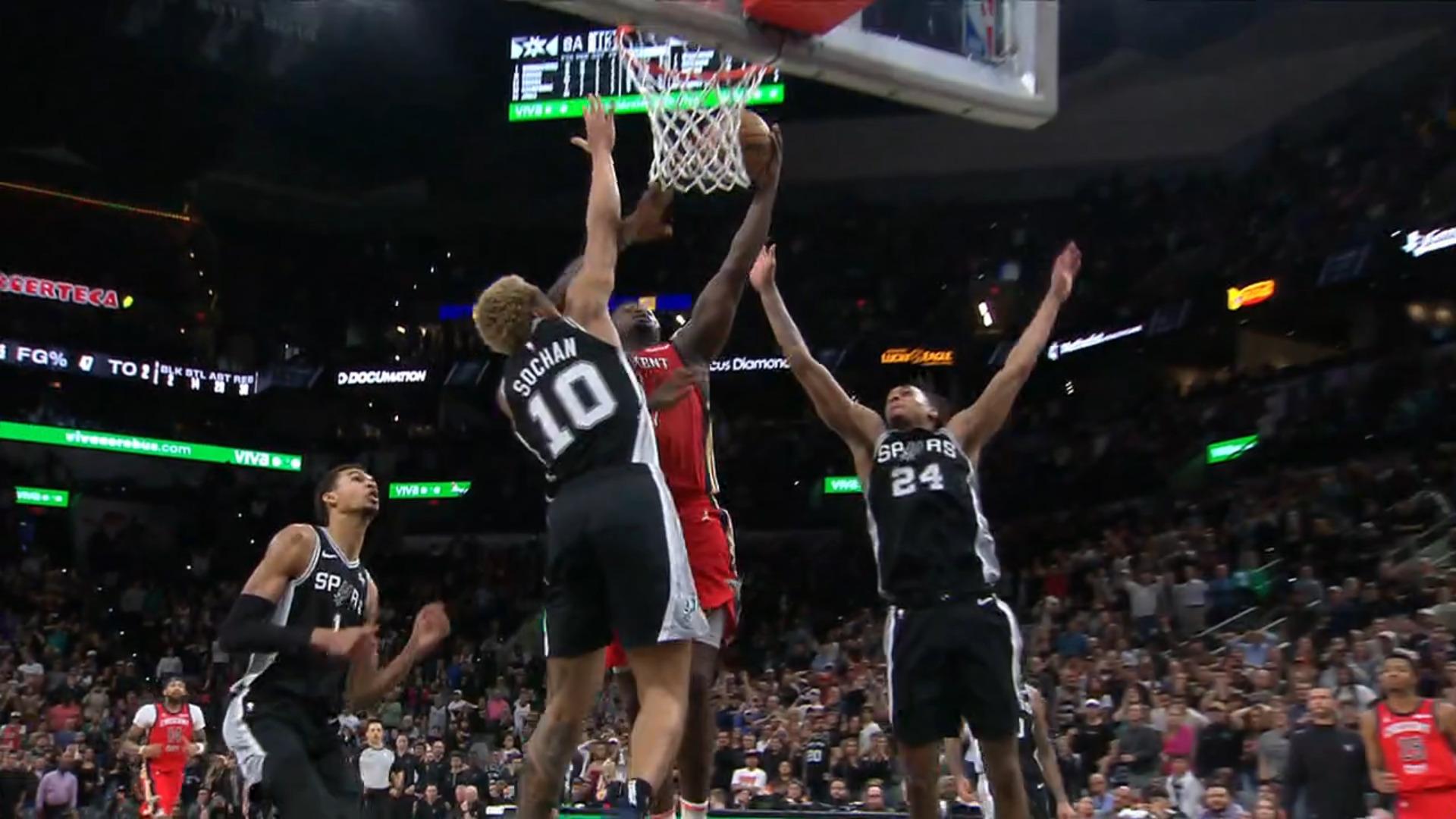 Zion Williamson New Orleans Pelicans 3 février 2024