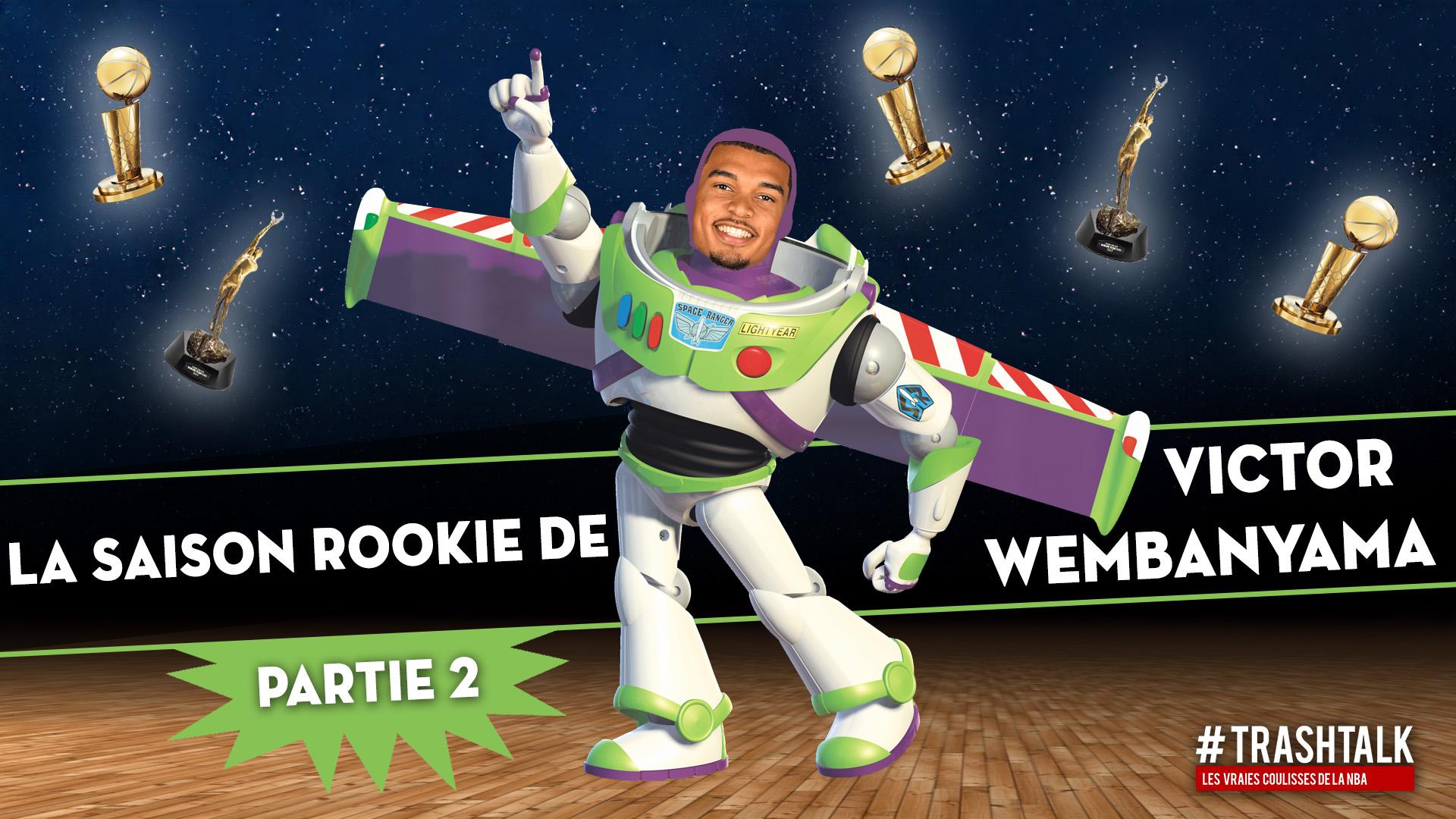 Saison Rookie Victor Wembanyama Partie 2 25 avril 2024