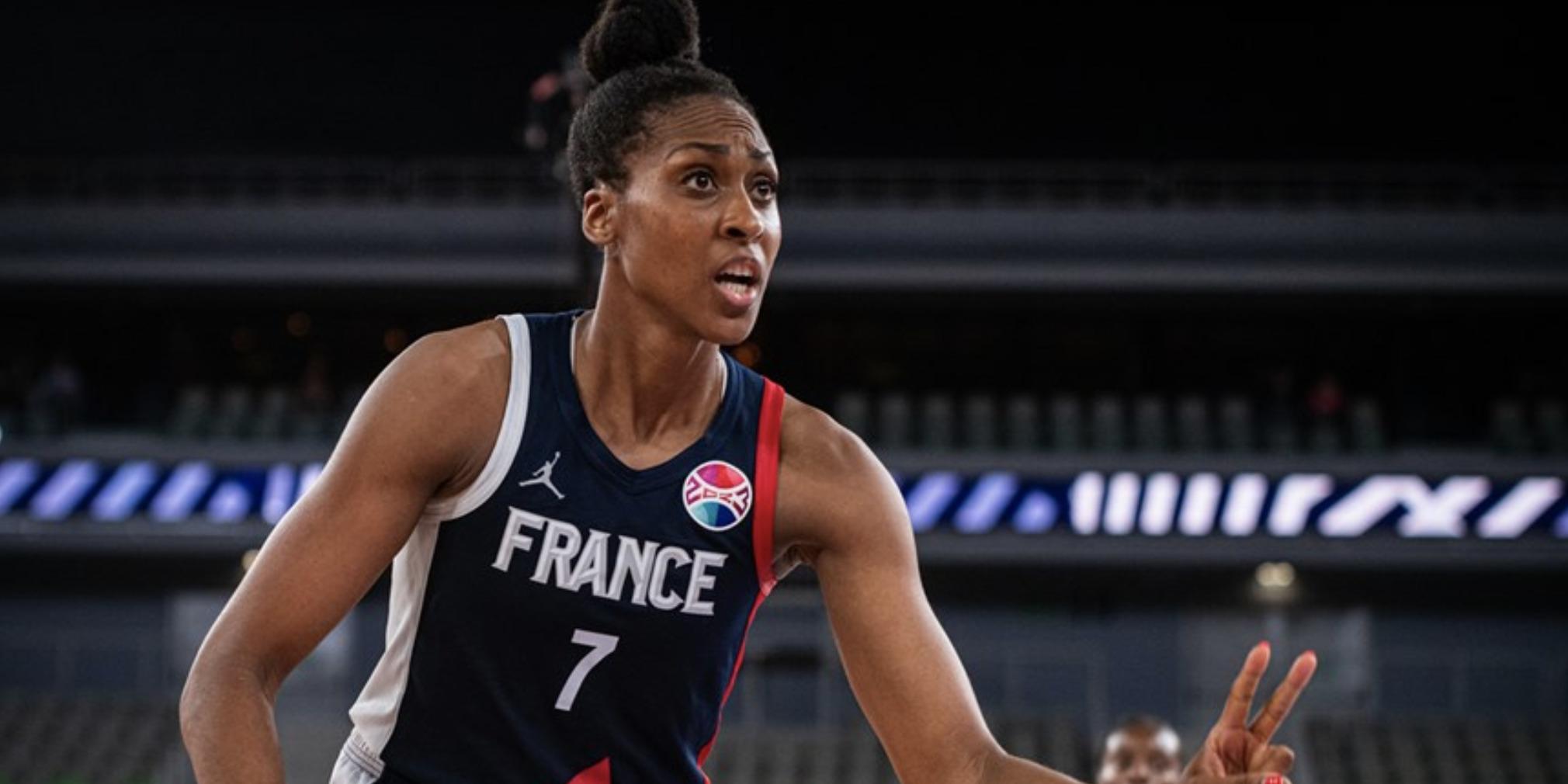 Sandrine Gruda Jeux Olympiques Équipe de France