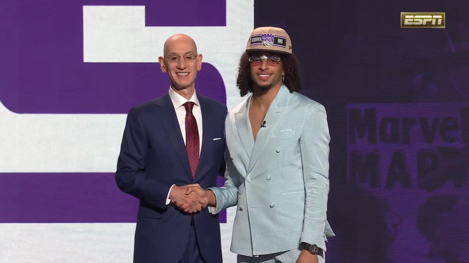 Devin Carter Sacramento Kings Draft NBA 27 Juin 2024
