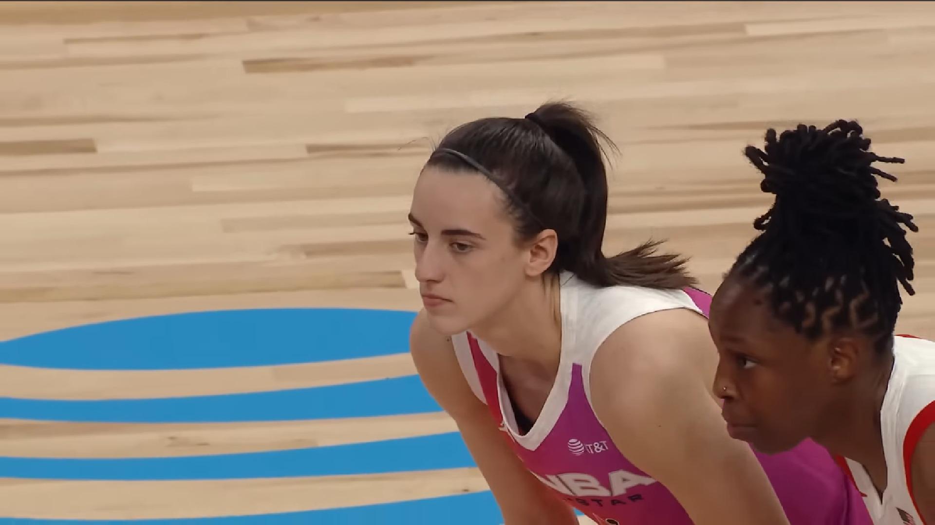 Caitlin Clark All-Star Game WNBA 24 juillet 2024