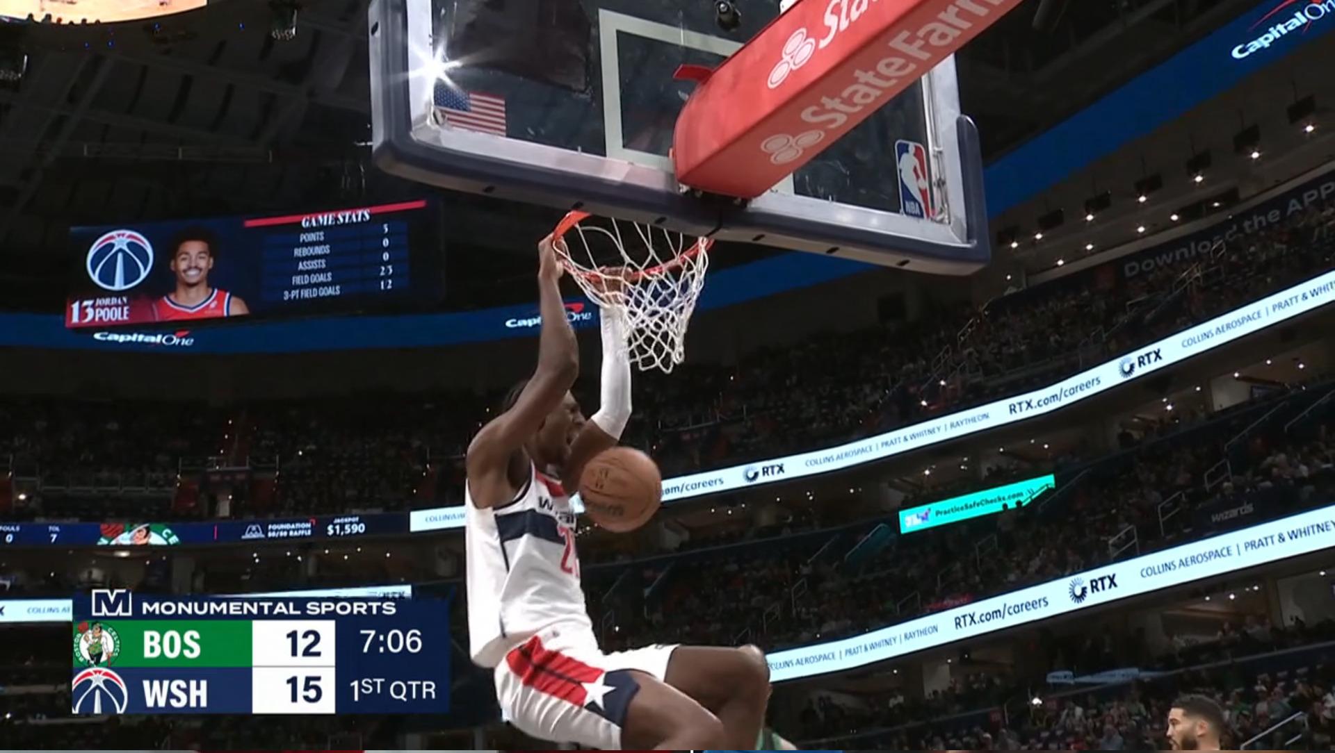 Alexandre Sarr Washington Wizards 25 octobre 2024