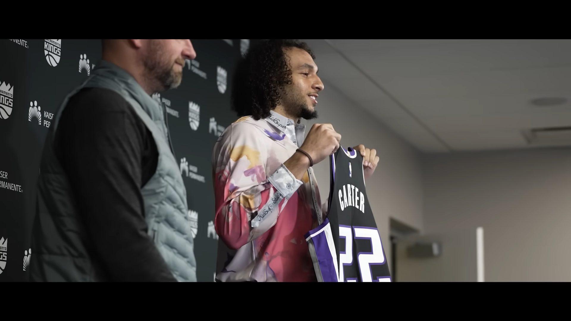 Devin Carter Sacramento Kings 27 décembre 2024