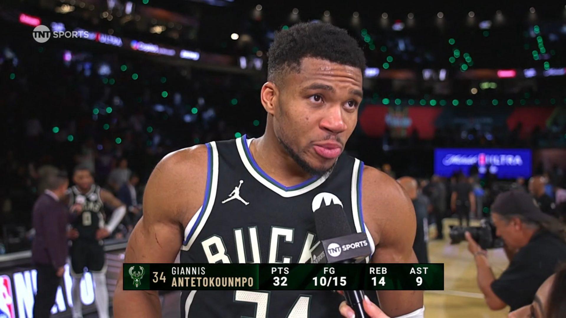 Giannis Antetokounmpo Milwaukee Bucks 15 décembre 2024