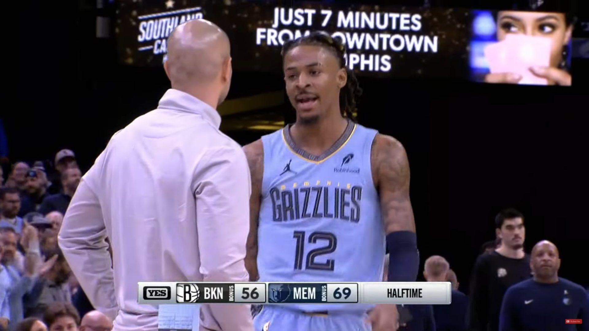 Ja Morant Memphis Grizzlies 14 décembre 2024