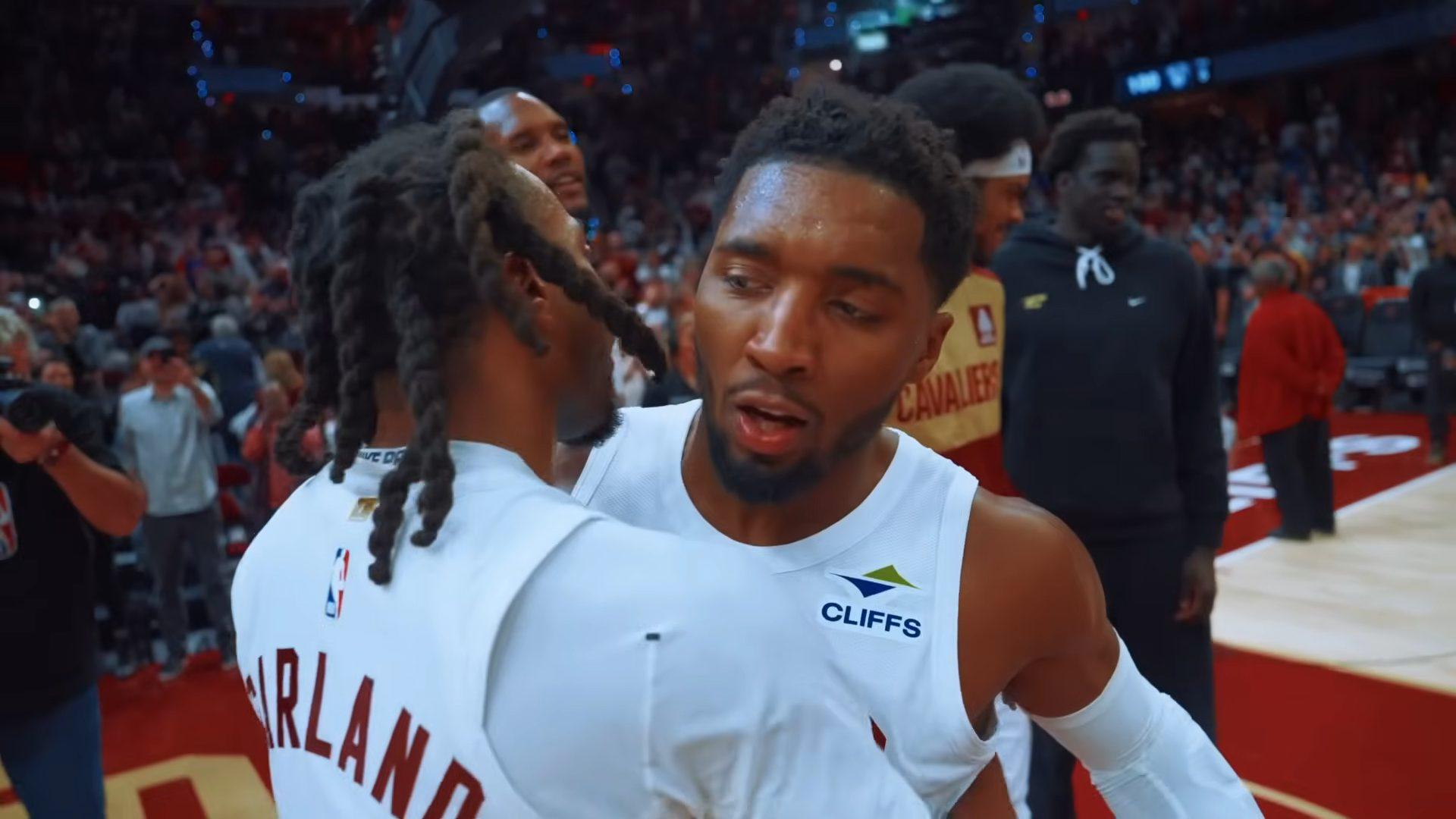 Donovan Mitchell Darius Garland Cavaliers 6 janvier 2025