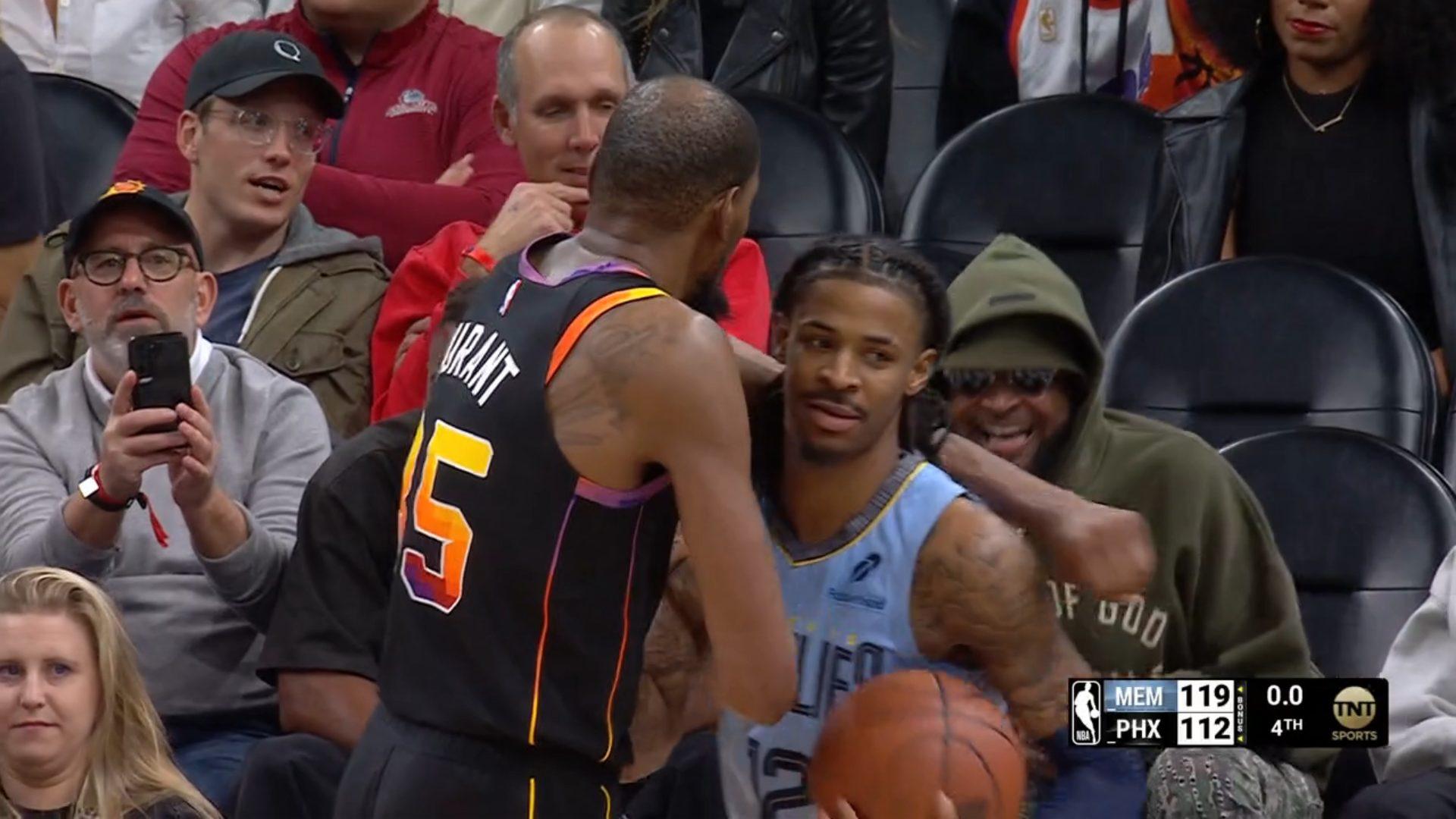 Résumé NBA Ja Morant Kevin Durant 12 février 2025