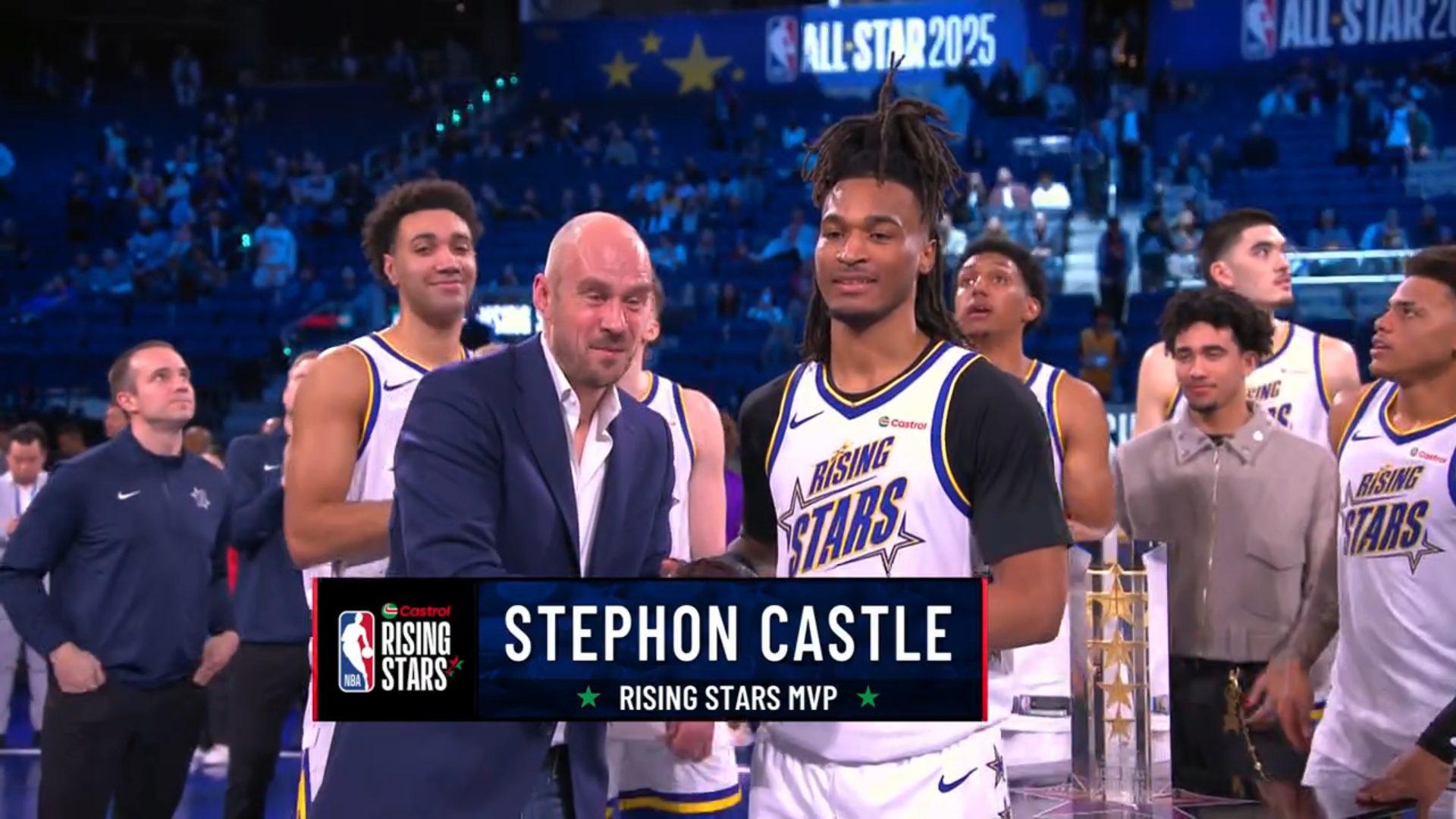 Stephon Castle Rising Stars 15 février 2025
