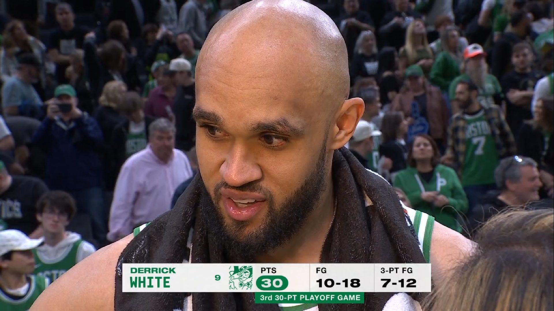 Derrick White Boston Celtics 20 avril 2025