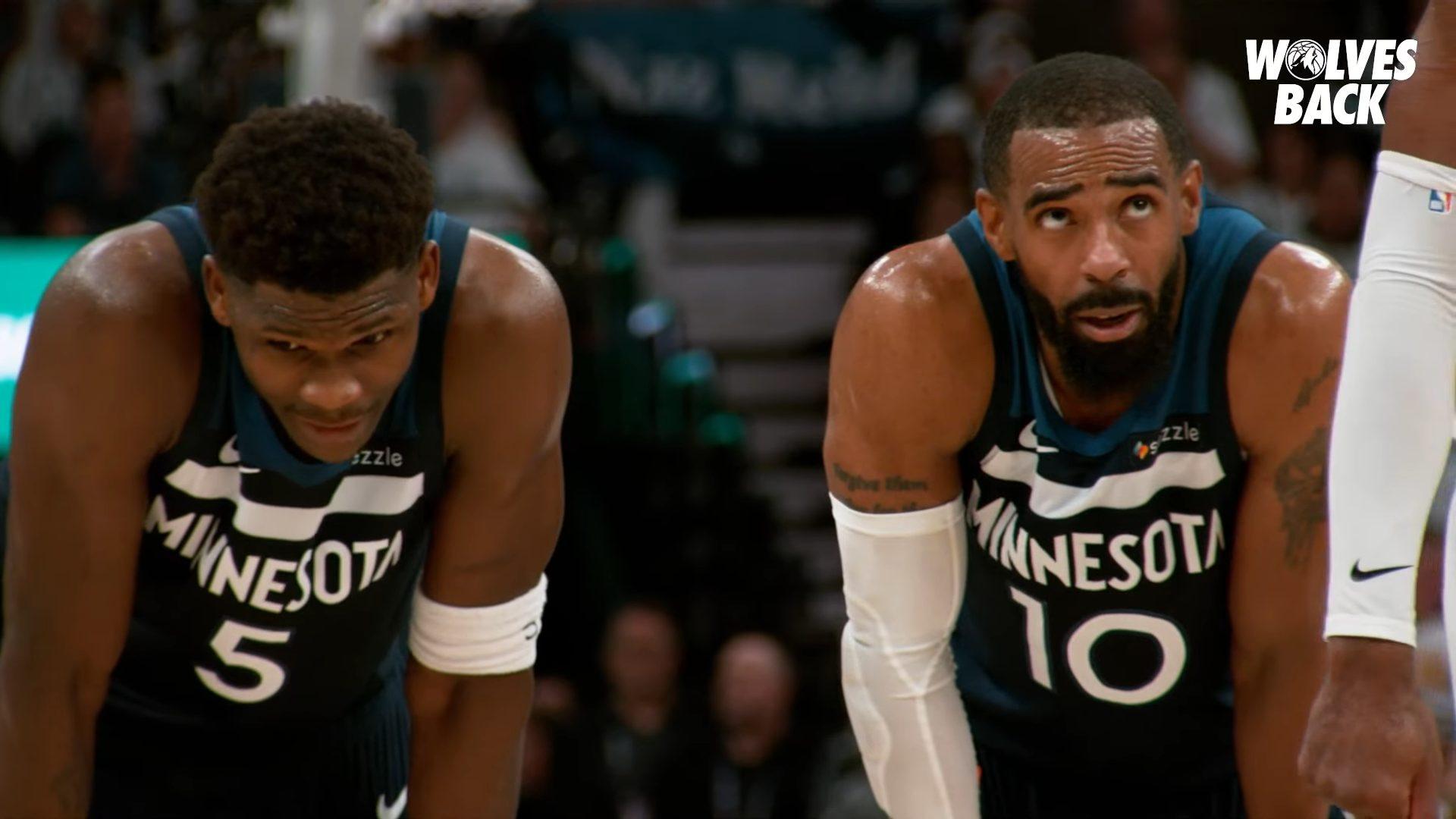 Anthony Edwards Mike Conley Wolves 17 mai 2025