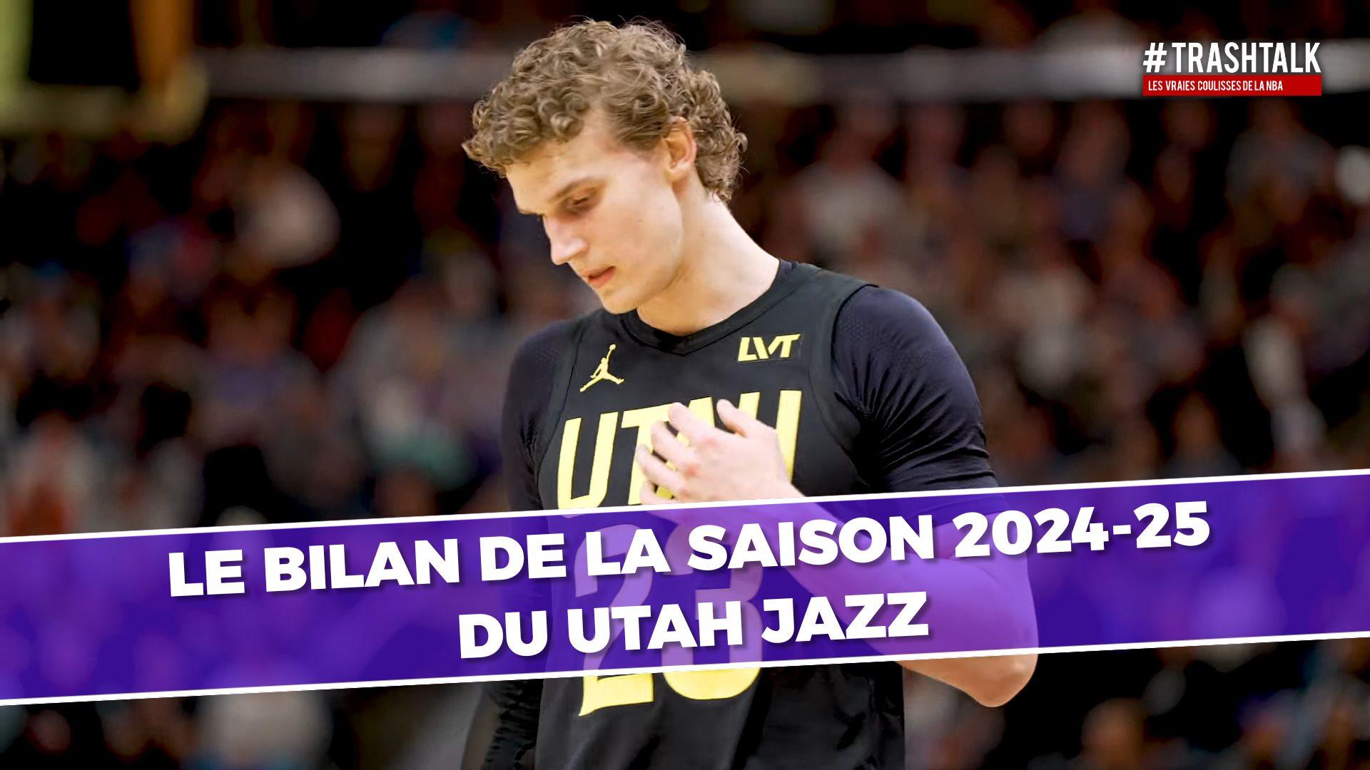 Couverture bilan de franchise - Saison 2024-2025 Utah Jazz