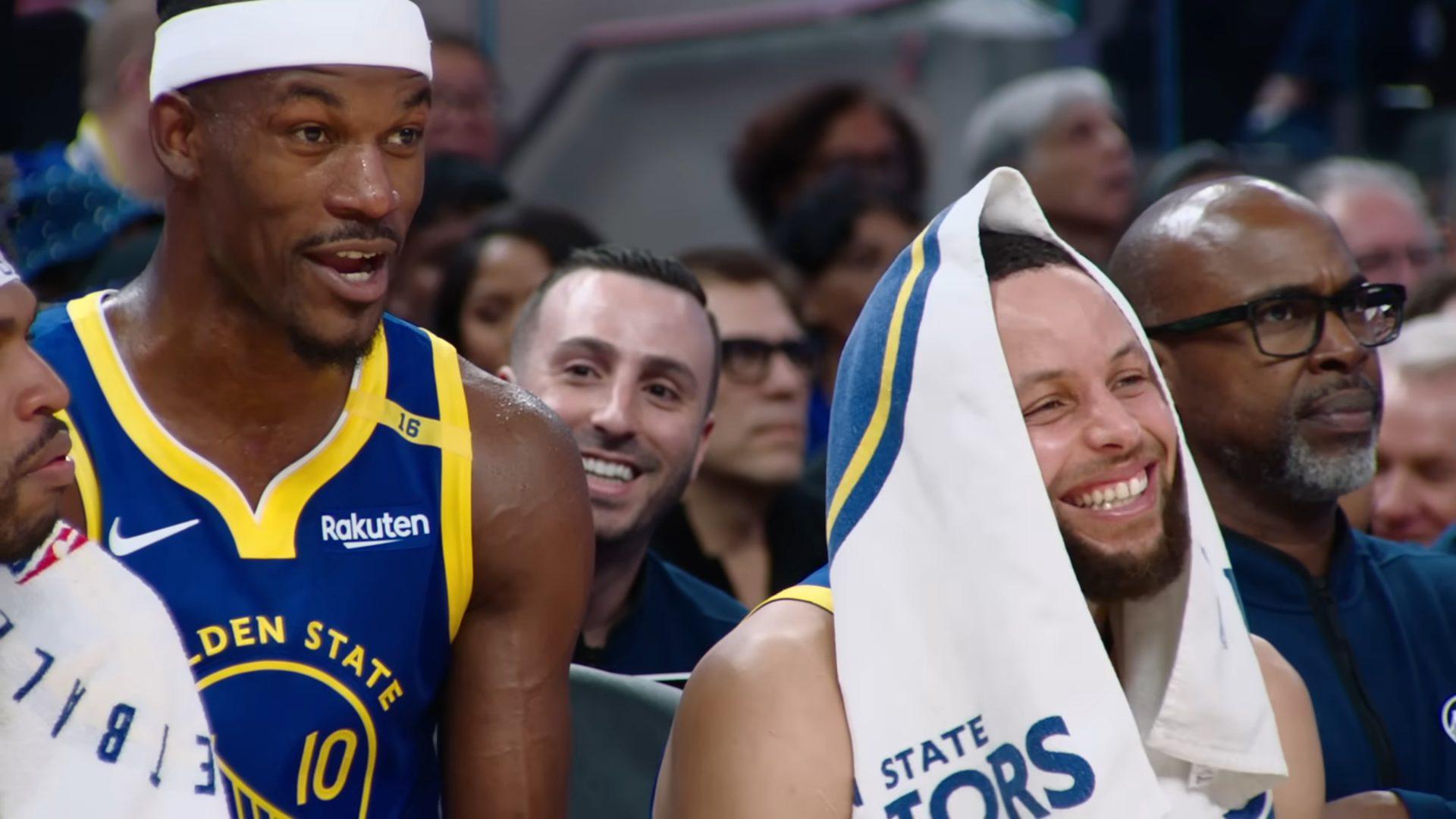 Jimmy Butler Stephen Curry Warriors 1 mai 2025