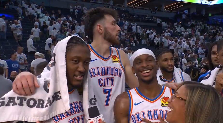 Shai Gilgeous-Alexander Jalen Williams 27 mai 2025