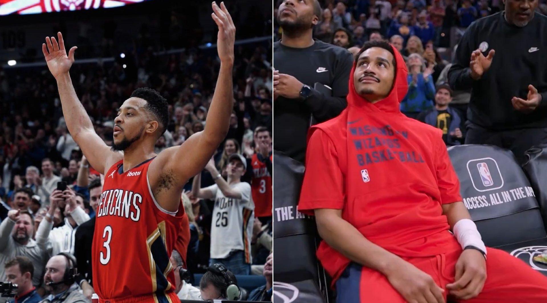 Transfert NBA C.J. McCollum Jordan Poole 24 juin 2025